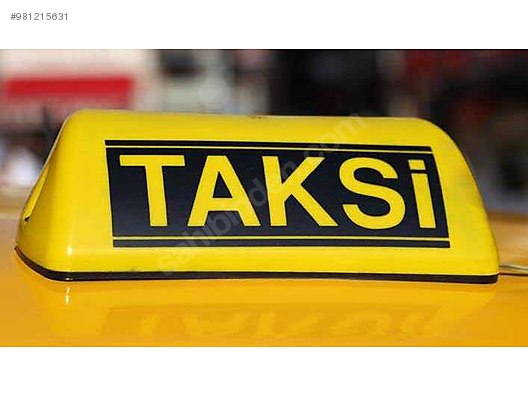 satilik ticari taksi plakasi turkiye nin ucretsiz ilan sitesi sahibinden com da 981215631