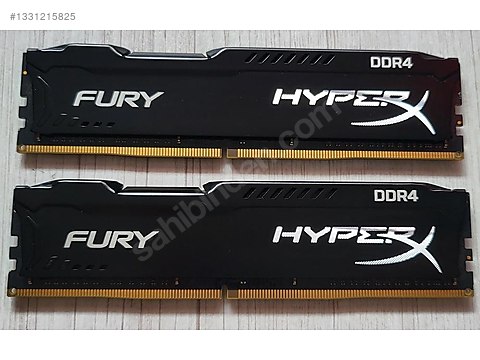 16GB (2X8GB) DDR4 Kingston HyperX Fury Black 2666 Mhz CL15 Ram