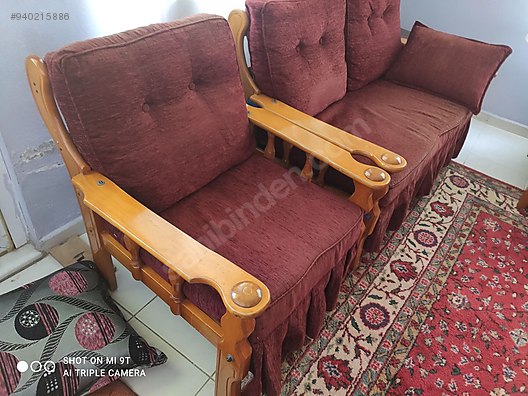 Koltuk Takimi Gurgen Agacindan Vintage Tarzi Koltuk Takimi Sahibinden Comda 940215886