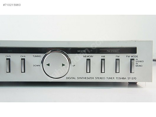 Toshiba / TOSHİBA AUREX ST-S70 ÜST SEVİYE DİGİTAL STEREO TUNER