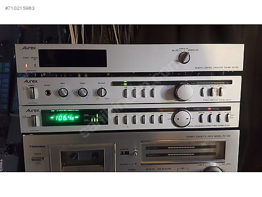 Toshiba Dijital Tuner - TOSHİBA AUREX ST-S70 ÜST SEVİYE DİGİTAL