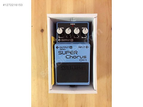 Boss CH-1 Super Chorus Pedal (Kutulu, Temiz, Sorunsuz) - Efekt