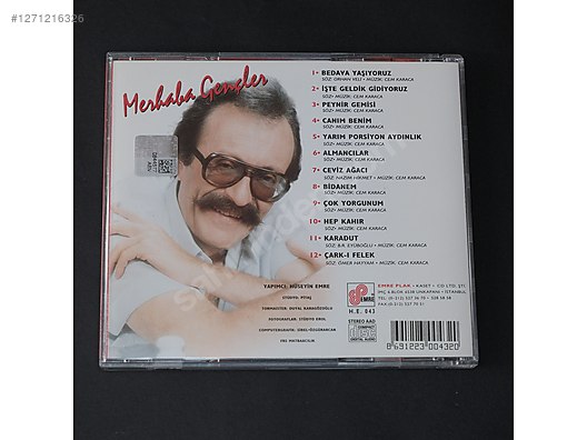CEM KARACA - MERHABA GENÇLER ALBÜM CD - Müzik CD leri Alışverişte