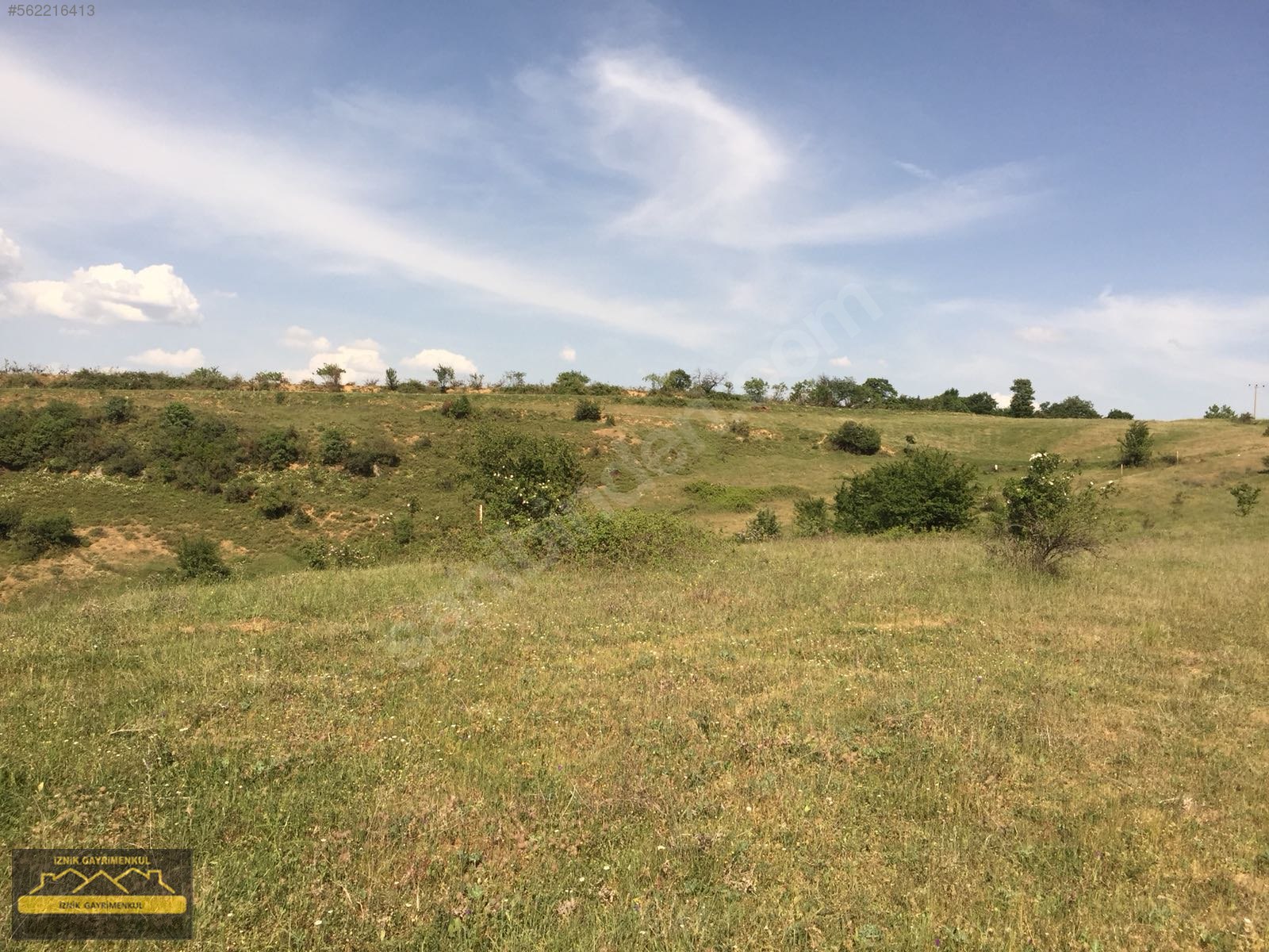 İZNİK ÇAMPINAR 5150M2 EV BUNGALOV VE RESTAURANT İÇİN UYGUN Satılık