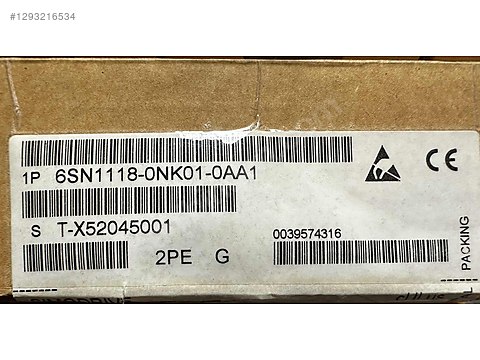 6SN1118-0NK01-0AA1 - Siemens Programlayıcı - 1293216534