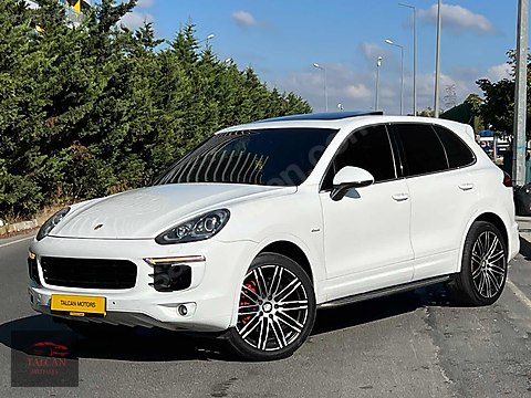 TALCAN MOTORS`TAN PORSCHE CAYENNE 2014 3.0DİSEL/PUSULA/AİRMATİC