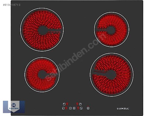 Luxell V6 04t Vitroseramik Elektrikli Siyah Cam Ankastre Ocak Set Ustu Ocak Ilanlari Sahibinden Com Da 819216713