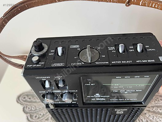 Sony Analog Portatif Radyo - SONY ICF-5500 CAPTAİN 55. 973 MÖDEL