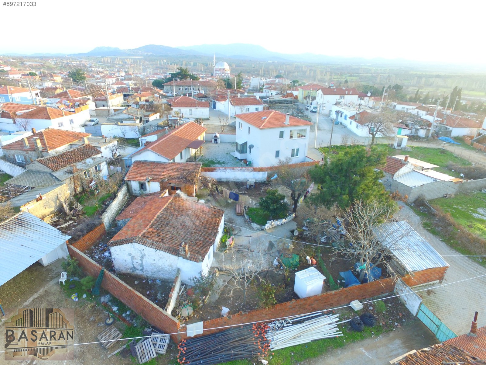 ÇANAKKALE GEYİKLİ GÖKÇEBAYIR KÖYÜNDE MÜSTAKİL BAHÇELİ EV Satılık