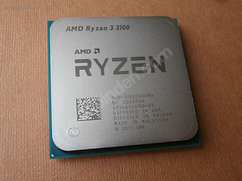 AMD Ryzen 3 3100 İşlemci Kusursuzdur sahibinden.comda - 1309217141