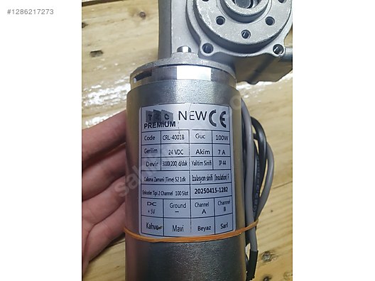 Billion　Xingo TZC PREMIUM ASANSÖR KAPI MOTORU CRL 4001 SOL (100W) ENCODERLİ