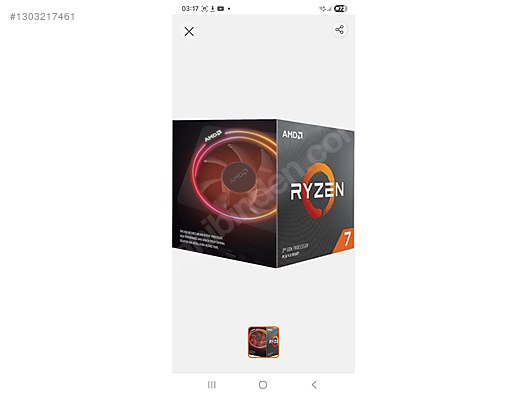 AMD RYZEN 7 3700X 8 CORE sahibinden.comda - 1303217461