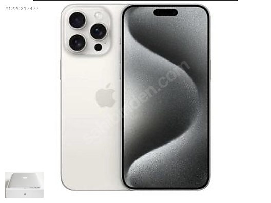 Sıfır 256 GB Apple iPhone 16 Pro Max iOS Cep Telefonu - 1220217477