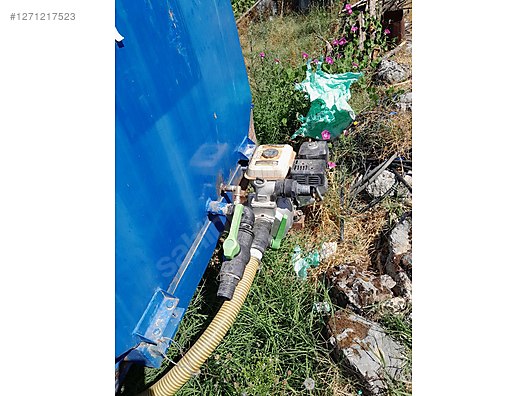 Metal Yatay Silindir Depo - Su Deposu