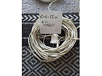 6+6=12m İKİ PARÇA İKİLİ KABLO #1283217611