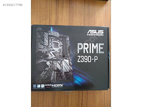 ASUS Z390-P PRİME DDR4 8 VE 9 NESİL ANAKART+SORUNSUZ on sahibinden