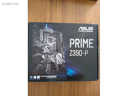 ASUS Z390-P PRİME DDR4 8 VE 9 NESİL ANAKART+SORUNSUZ sahibinden