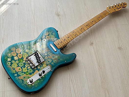 2000 Fender Japan 1969 Reissue Telecaster Blue Flower on