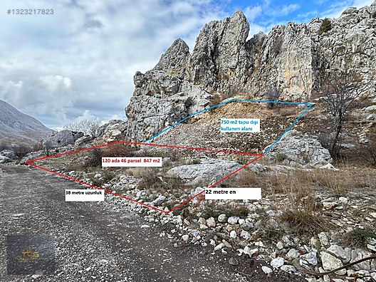 Alanya Gökbel Yaylası'nda Satılık 847m² Tarla