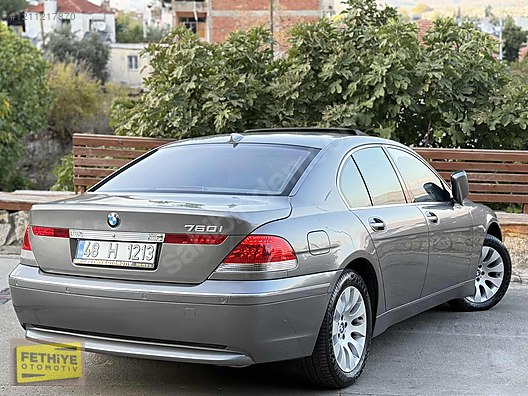 BMW / 7 Serisi / 760i / FETHİYE'den 760i İNDİVİDUAL TR'de TEK EMSALSZ 6 ...