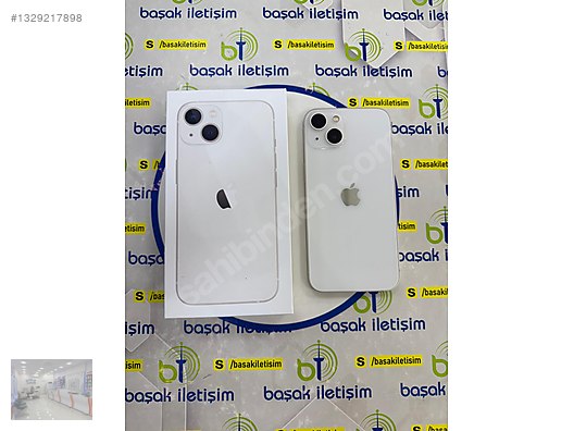 Apple / iPhone 13 / APPLE TÜRKİYE İPHONE 13 BEYAZ 128 GB PİL 100