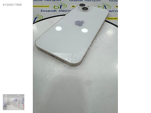 Apple / iPhone 13 / APPLE TÜRKİYE İPHONE 13 BEYAZ 128 GB PİL 100