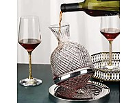 360 derece dönen şarap dekantörü