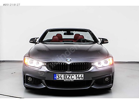 bmw 4 series 420d m sport sahibinden satilik 2016 model 420d cabrio ic kirmizi dis fume at sahibinden com 951218127