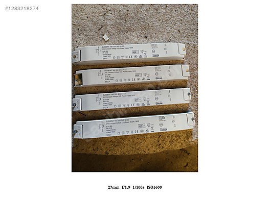 İkinci El ve Sıfır Alışveriş / Bahçe & Yapı Market / Yapı Malzemeleri / Aydınlatma / LED Trafosu