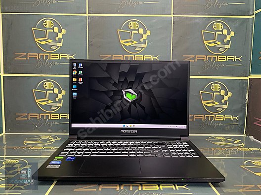 Monster / ZAMBAK'DA İ7 12700H / 32RAM / 512 SSD / RTX 2050