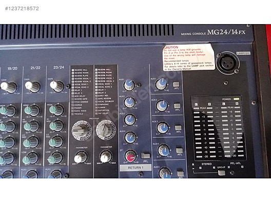 ぞ*だ様 YAMAHA MG24/14FX ハードケース付き YAMAHA MG24 Deck Mikser/14FX2/ 4Aux-Çift efek. sahibinden.comda