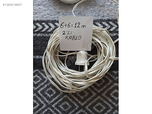 3 PARÇA İKİLİ 23+6+6=35m KABLO - Kablo ve Yapı Malzemeleri sahibinden.com'da