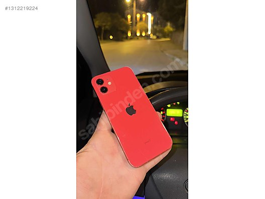 ②iPhone12 256GB レッド Apple iPhone 12 256 GB Kırmızı Cep Telefonu Aksesuarsız Kutu