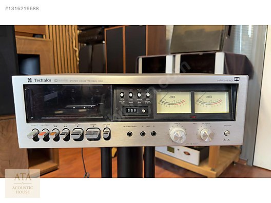 TECHNICS STEREO CASSETTE DECK 630 sahibinden.comda - 1316219688
