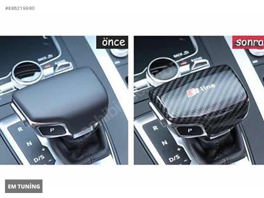 otomobil arazi araci ic aksesuar audi a4 a5 vites topuzu kaplama 2014 2017 sahibinden comda 886219980