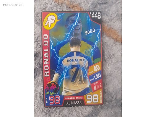 Futbol ateşi Ronaldo kartı sahibinden.comda - 1317220138