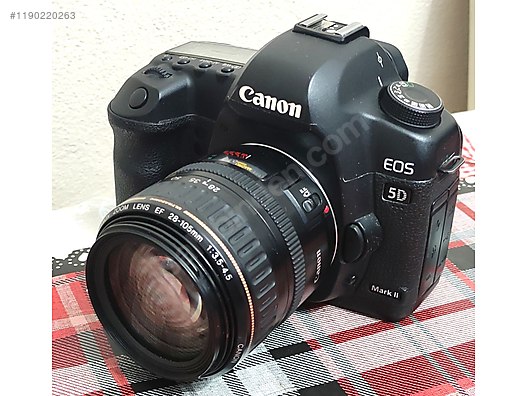 kinci El Canon EOS 5D Mark II DSLR Dijital Foto raf Makinesi Fiyatlar 1190220263