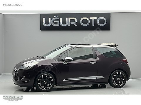 2015 DS 3 CABRIO 1.6 E-HDI D-SPORT OTOMATİK MOR+...