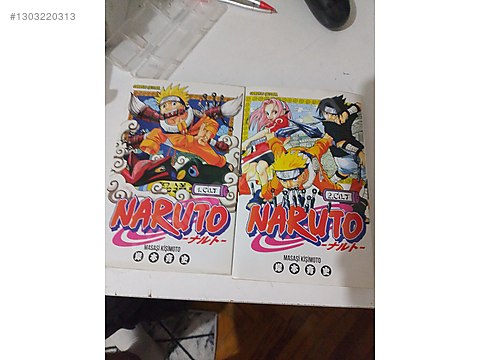 naruto 1. ve 2. cilt on sahibinden.com - 1303220313
