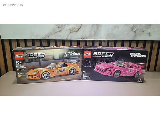 Lego Speed Champions 77260 Toyota Supra & 77241 Honda S2000