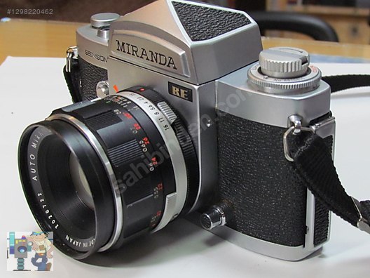 35mm Filmli SLR / Miranda / MIRANDA SENSOMAT-RE +50mm F:1,8 +135mm