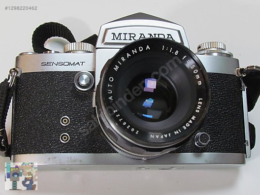 35mm Filmli SLR / Miranda / MIRANDA SENSOMAT-RE +50mm F:1,8 +135mm