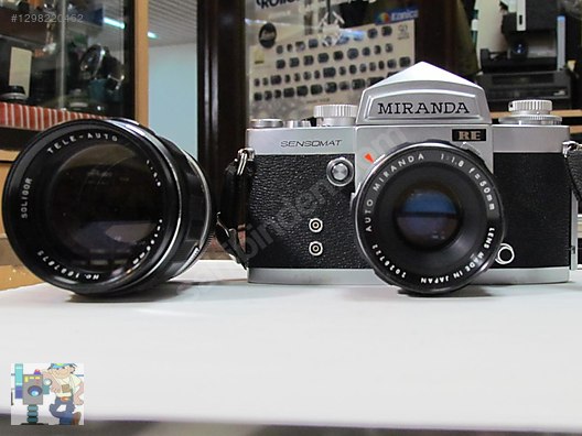35mm Filmli SLR / Miranda / MIRANDA SENSOMAT-RE +50mm F:1,8 +135mm