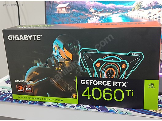 GIGABYTE geforce rtx 4060 ti Gaming OC 8gb GDDR6 128 bit