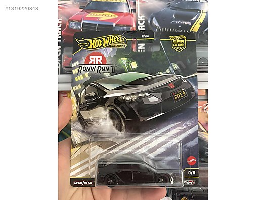 Hot Wheels Premium Ronin Run 2 CHASE Honda Civic Type R on