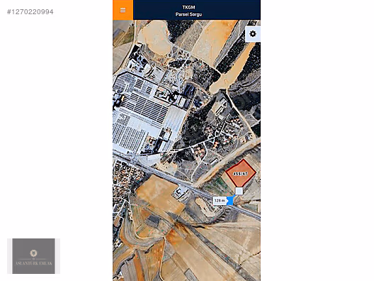 ASLANTÜRK EMLAK'TAN PETLASIN YANINDA ANAYOLA YAKIN FIRSAT TARLA #1270220994