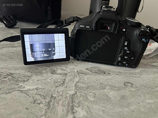 DSLR / Canon / EOS 600D (Rebel T3i) / CANON EOS 600D on sahibinden