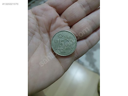 Cumhuriyet Dönemi / 1997 yıl 25 bin lira sahibinden.comda - 1320221070