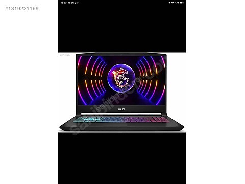 Intel Core i7 MSI Oyuncu Laptop - 1319221169