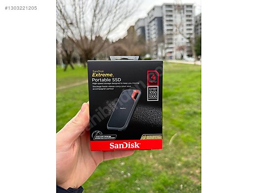 Sandisk Extreme 4TB Taşınabilir SSD Kapalı Kutu sahibinden.comda